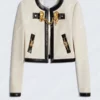 Camille Razat White Jacket