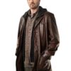 Chris Evans Red One Brown Leather Jacket