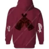 Dan Tana Restaurant Maroon Pullover Hoodie