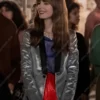 Emily In Paris S03 Lily Collins Silver Blazer