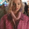 Enid Sinclair Wednesday Emma Myers Pink Bubble Wrap Jacket