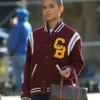 Gossip Girl Julien Calloway Letterman Jacket