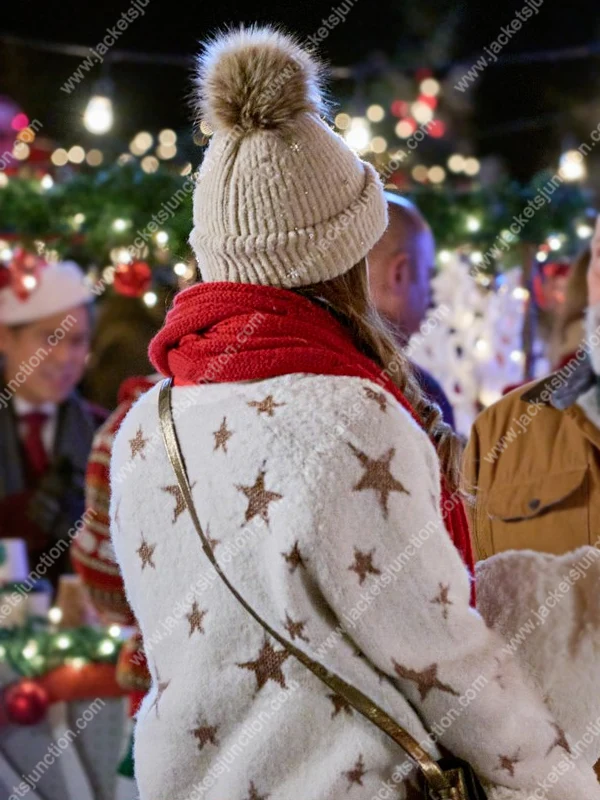 Haley Long Lost Christmas White Sweater