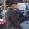 Harrison Ford Brown Leather Jacket