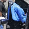 Kanye West Blue Jacket