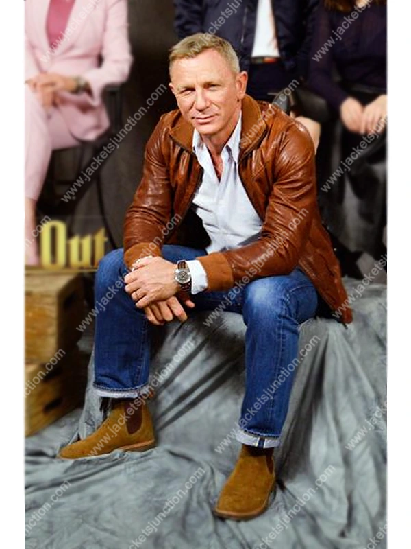 Knives Out Daniel Craig Leather Jacket