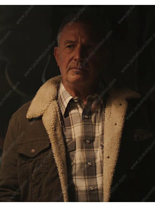 Let Him Go George Blackledge Brown Corduroy Shearling Jacket