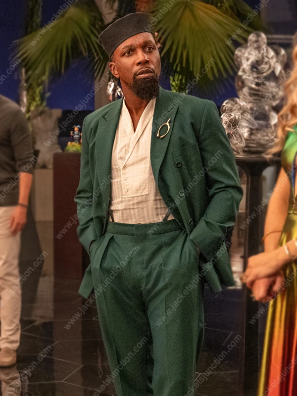 Lionel Toussaint Green Blazer