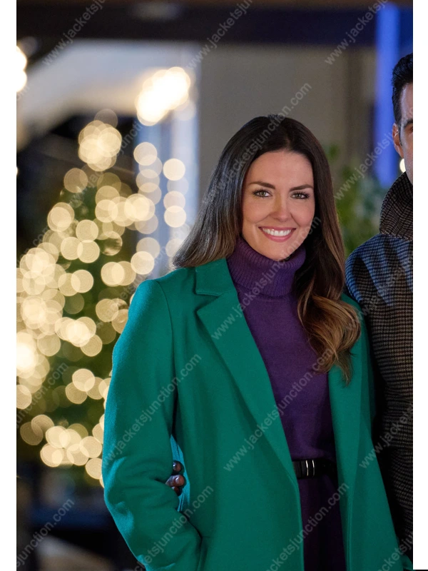 Long Lost Christmas Taylor Cole Green Coat