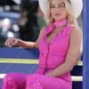 Margot Robbie Pink Vest