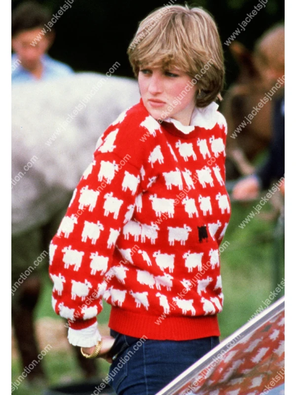 Princess Diana Black Sheep Sweater