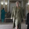 Principle Larissa Weems Green Trench Coat