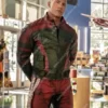 Red One Callum Drift Leather Jacket