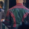 Red One Leather Jacket Dwayne Johnson