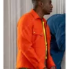 Samuel Arnold Orange Jacket