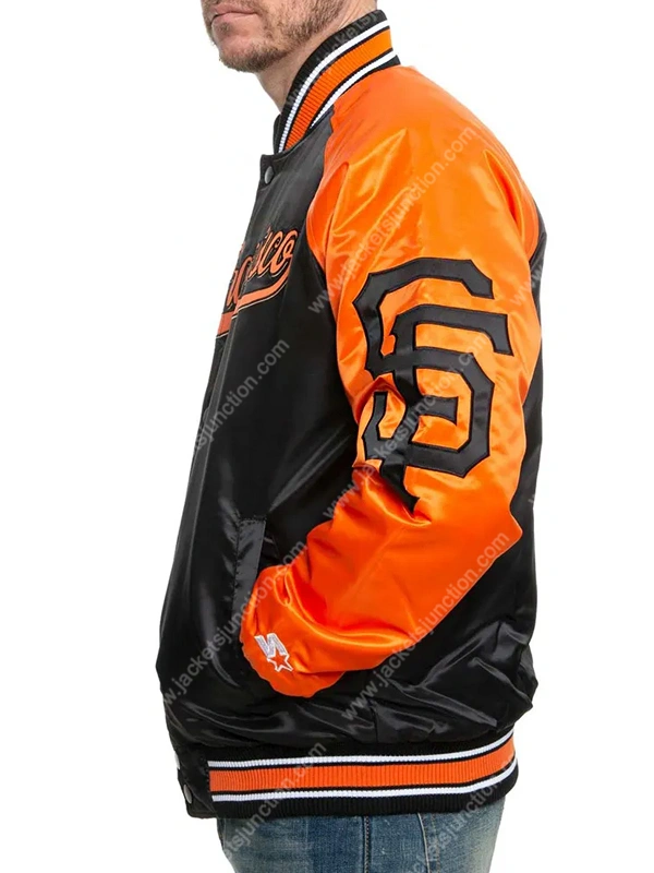 Black and Orange San Francisco Giants The Legend Jacket - HJacket