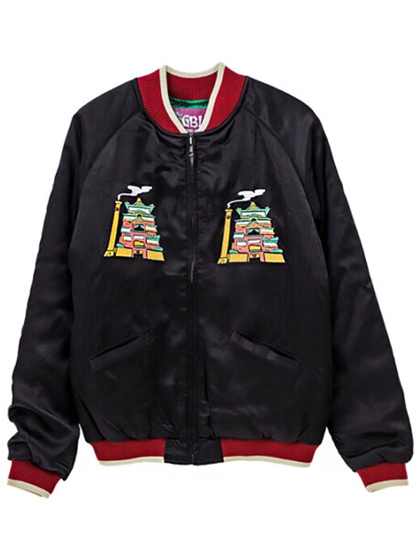 Spirited Away Black Bomber Jacket