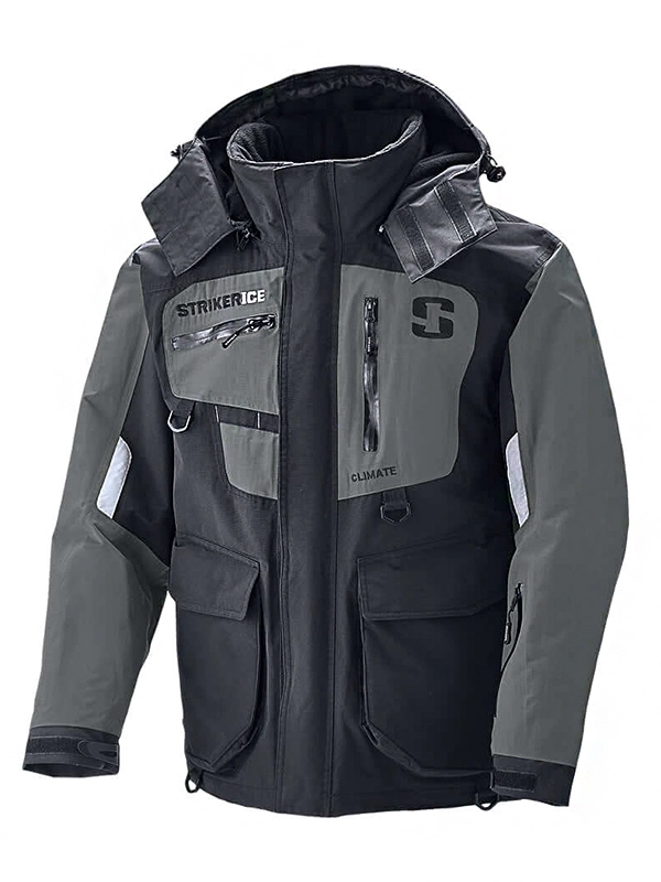 Strikerise Black and Gray Climate Jacket