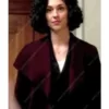 The Recruit Amelia Salazar Maroon Trench Coat