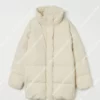 The Recruit Fivel Stewart White Puffer Jacket