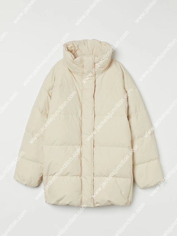 The Recruit Fivel Stewart White Puffer Jacket