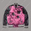 The Weeknd H&M Jacket Purple bomber