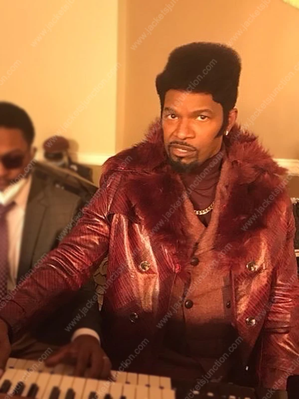 They Cloned Tyrone Jamie Foxx Leather Coat