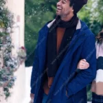 This Is Christmas Alfred Enoch Blue Jacket