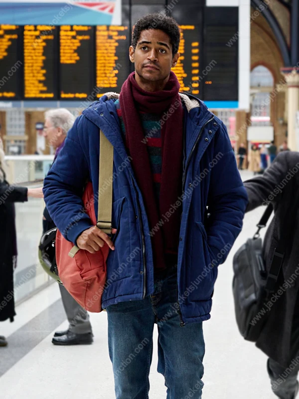 This Is Christmas Alfred Enoch Hooded Jacket