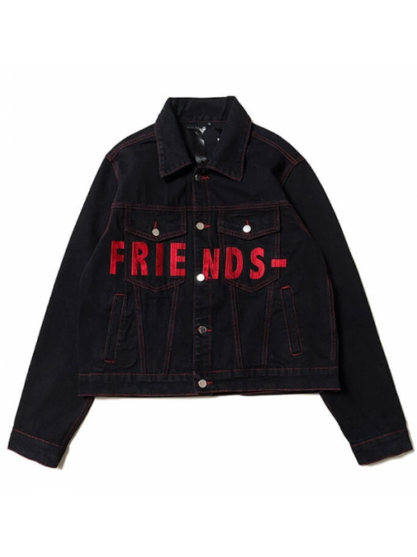 VLONE Friends Denim Jacket | Friends VLONE Jacket