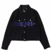 VLONE Friends Purple Denim Jacket