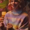 Wednesday 2022 Emma Myers Heart Sweater