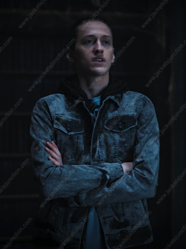 Wednesday Percy Hynes Denim Jacket