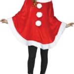 Women Santa Cape Poncho