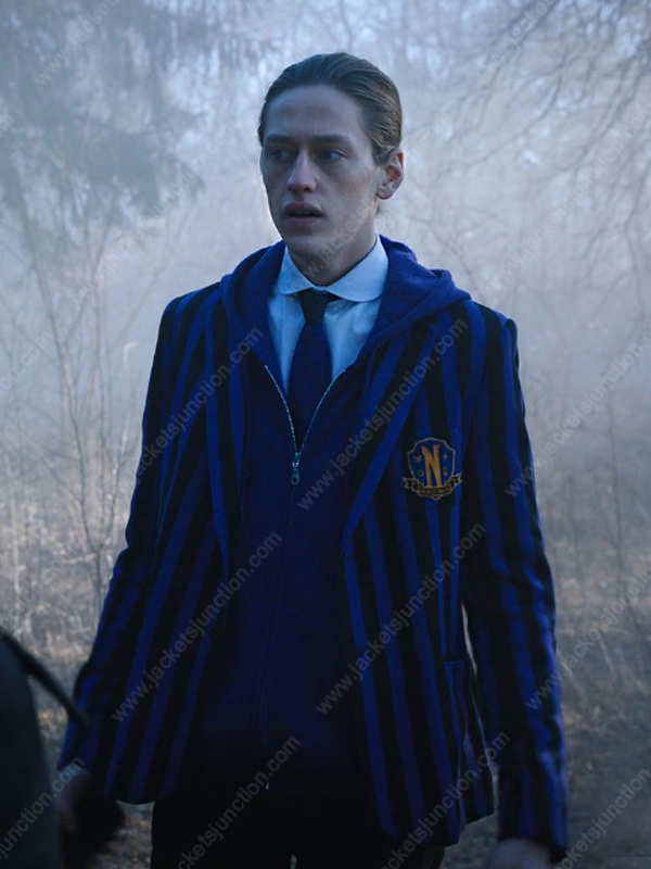 Percy Hynes Wednesday Xavier Thorpe Uniform Blazer