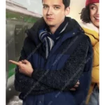 Your Christmas or Mine Asa Butterfield Puffer Vest