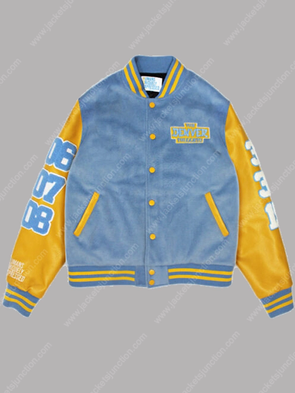 Aaron Gordon Blue & Yellow Varsity Jacket