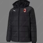 Ac Milan Black Puffer Jacket