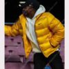 Ansu Fati Yellow Puffer Jacket