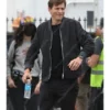 Ashton Kutcher Your Place or Mine Bomber Jacket