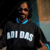 Back in The Game Snoop Dogg Black Adidas Bomber Jacket