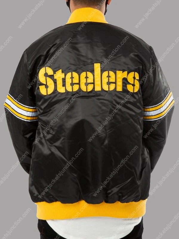 Steelers Leather Jacket - RockStar Jacket