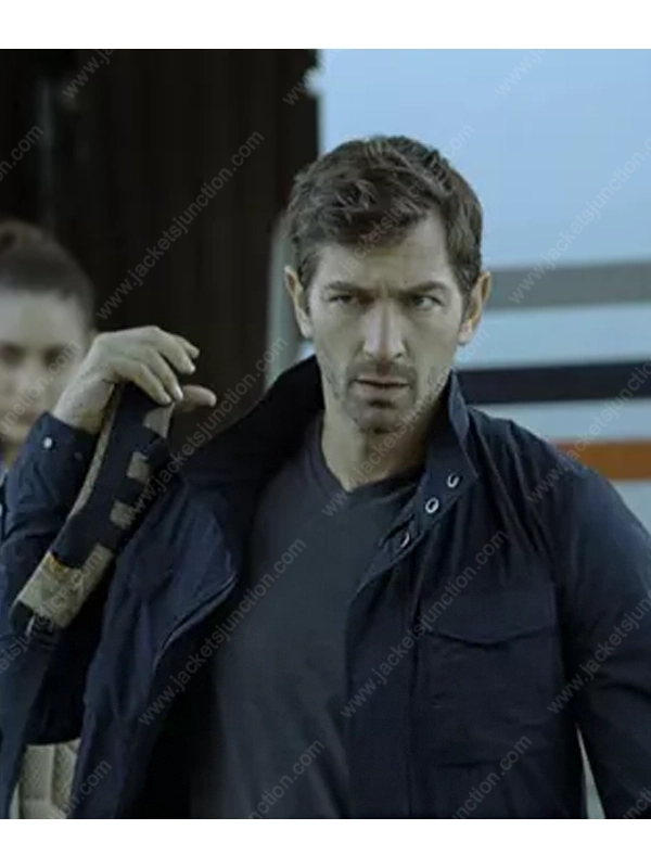 Echo 3 Michiel Huisman Blue Jacket