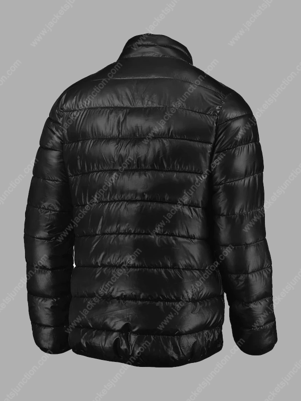 Georgia Bulldogs Black Puffer Jacket