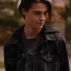 Ginny and Georgia Felix Mallard Black Denim Jacket