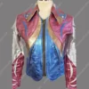 Girlboss Britt Robertson Multicolor Leather Jacket