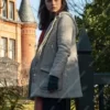 Knives Out Marta Cabrera Gray Hooded Coat