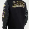 Los Angeles Standard Lakers Black Varsity Jacket