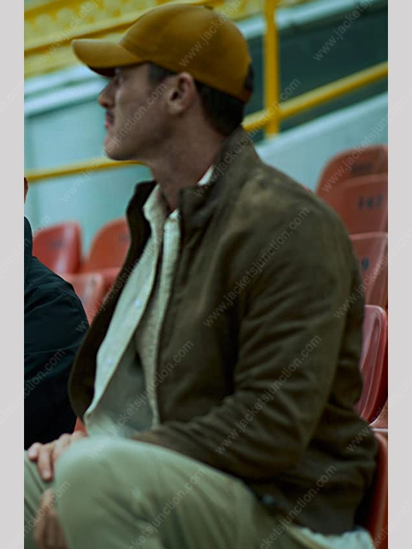 Luke Evans Echo 3 Bambi Brown Suede Leather Jacket