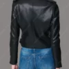 Moonshine Jennifer Finnigan Black Leather Jacket